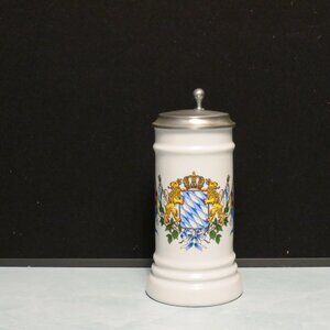 Vintage Bavarian Coat Of Arms German Rastal Beer Stein 1992